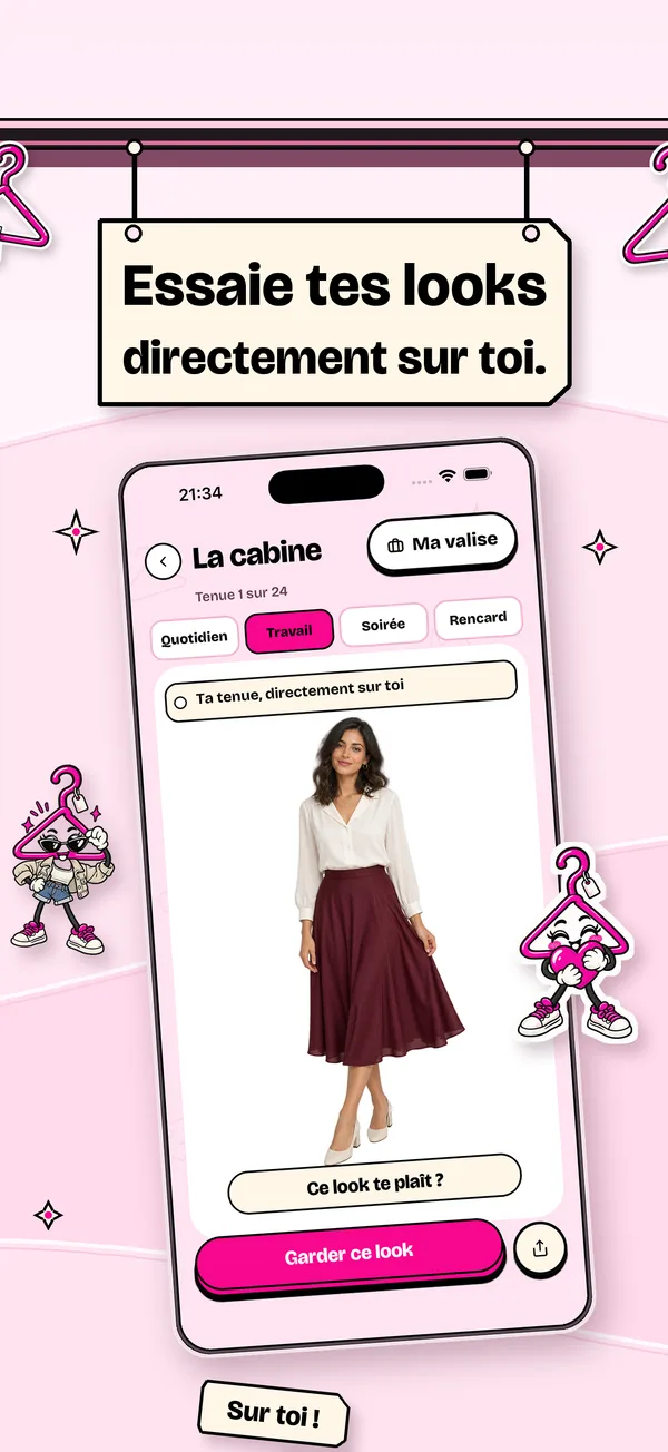 Capture App Store 5 de Nolera, créée avec la méthode du kit